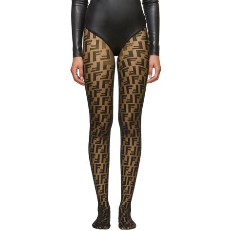 fendi leggings|fendi tights for women.